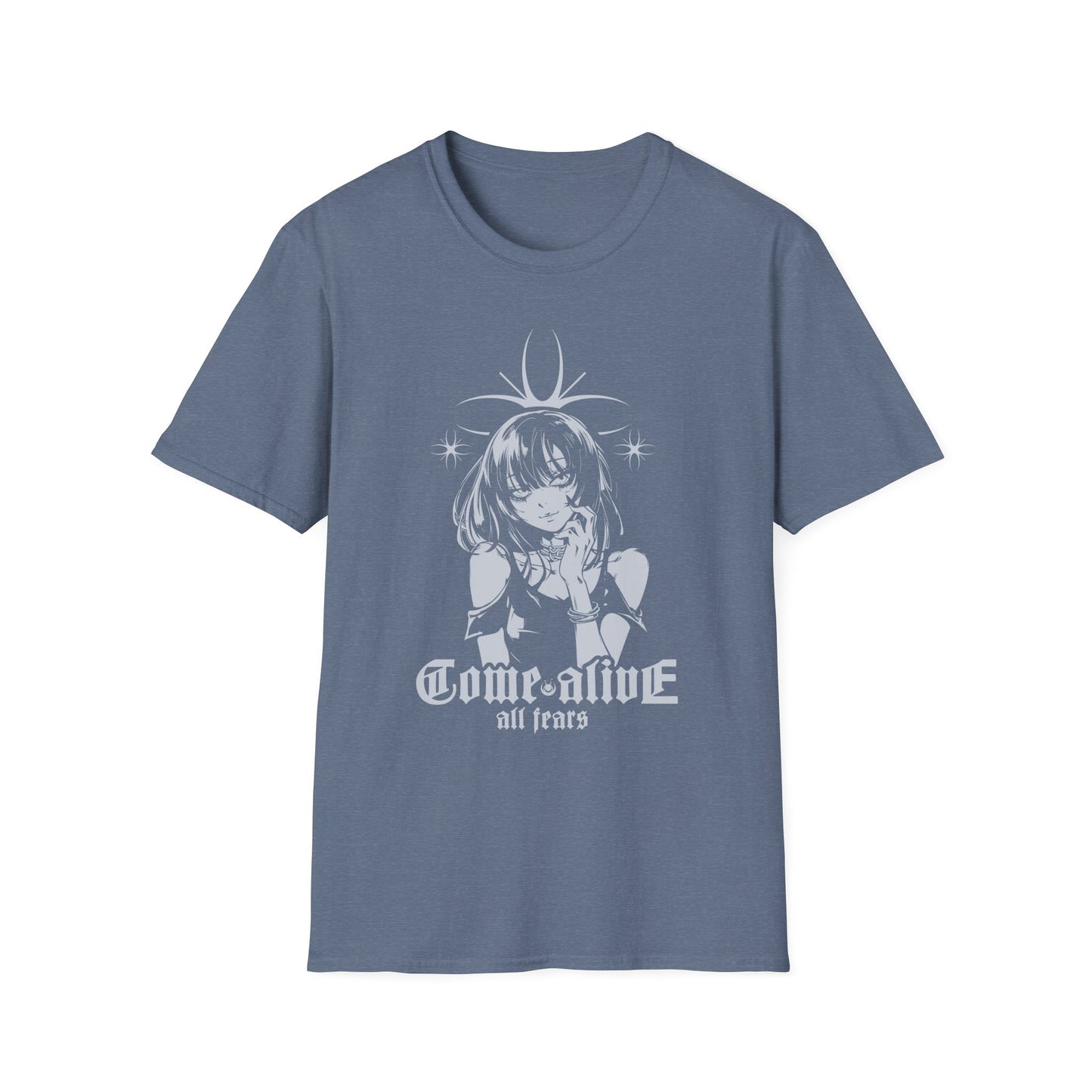 All Fears Come Alive Anime Style Graphic Design T-Shirt