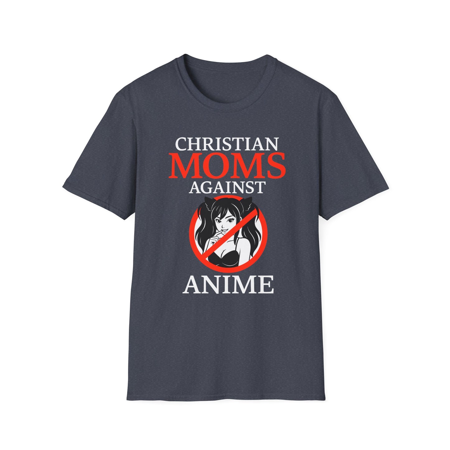 Christian Moms Against Anime Funny Otaku Japan T-Shirt