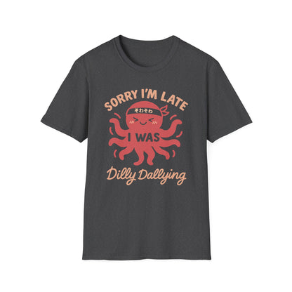 Dilly Dallying - Cute Octopus T-Shirt
