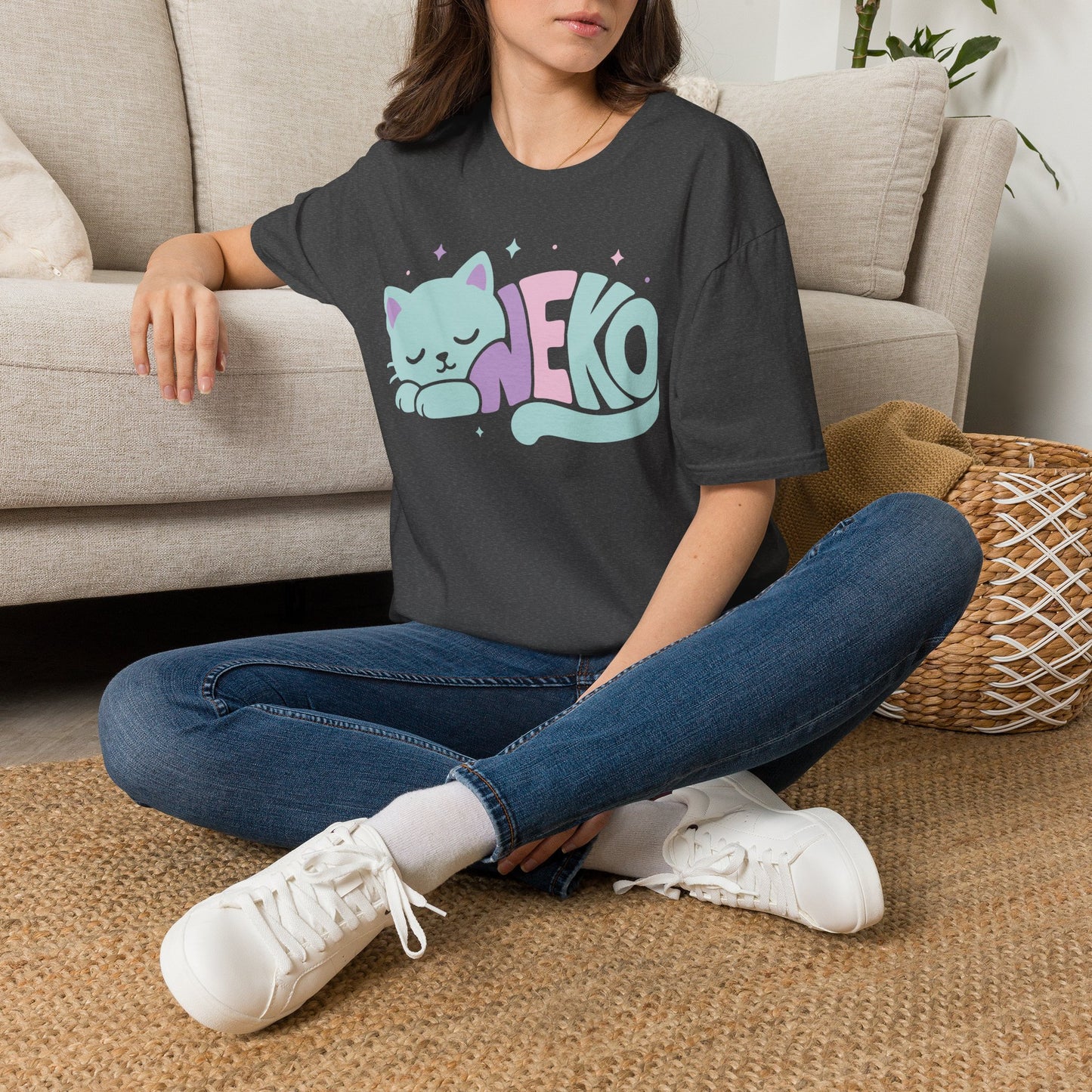 Cute Sleeping Cat - Kawaii Japanese Neko Shirt