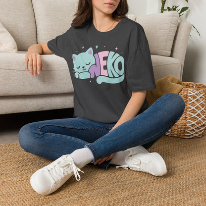Cute Sleeping Cat - Kawaii Japanese Neko Shirt