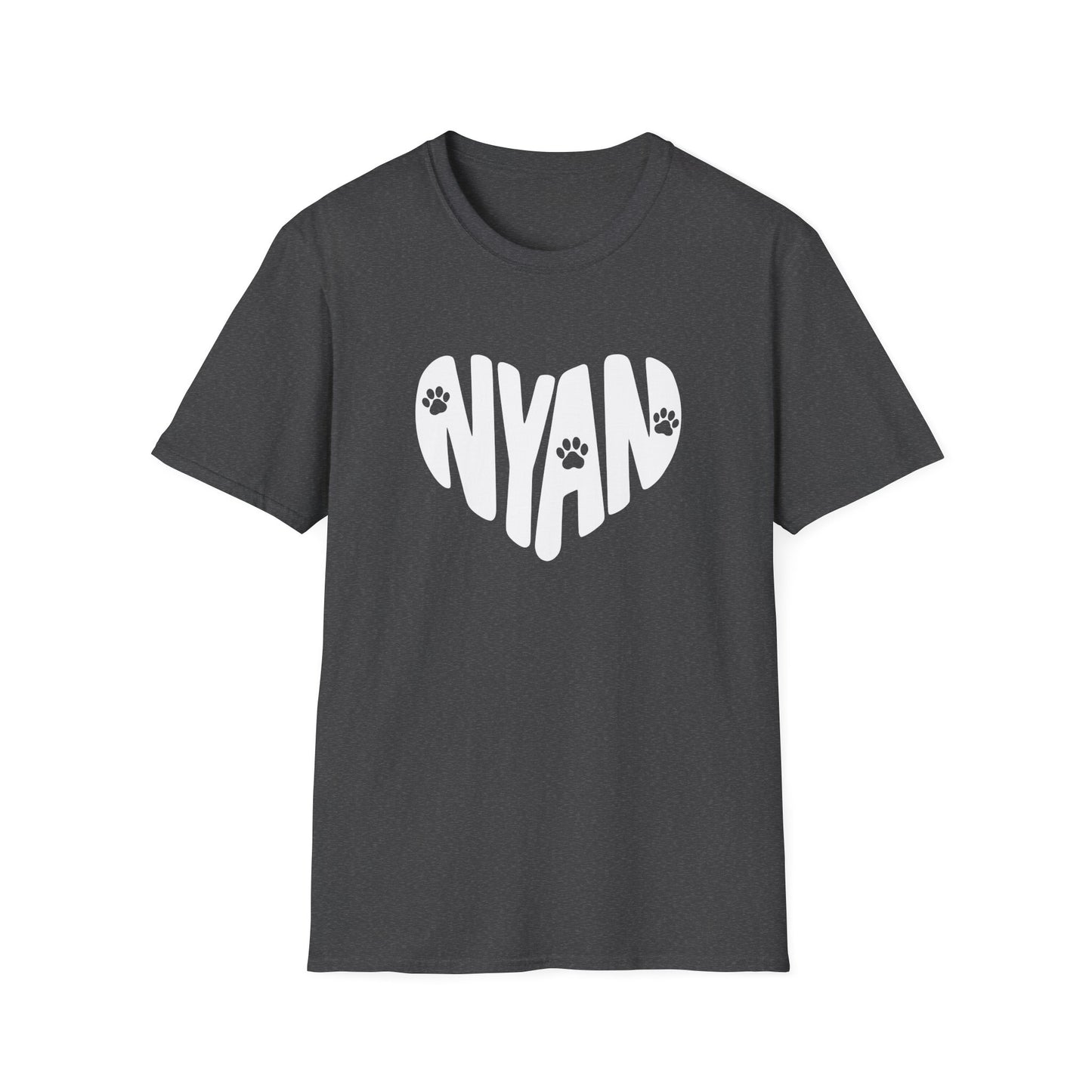 Nyan Heart - Cute Cat Lover Tee