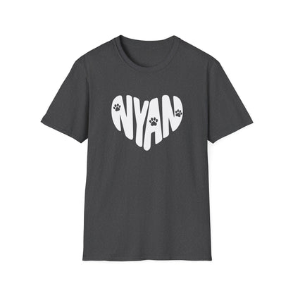 Nyan Heart - Cute Cat Lover Tee
