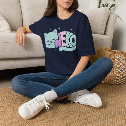 Cute Sleeping Cat - Kawaii Japanese Neko Shirt