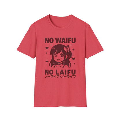 No Waifu No Laifu With Anime Girl Japan Pop T-Shirt