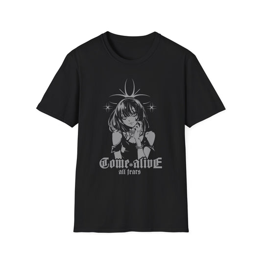 All Fears Come Alive Anime Style Graphic Design T-Shirt