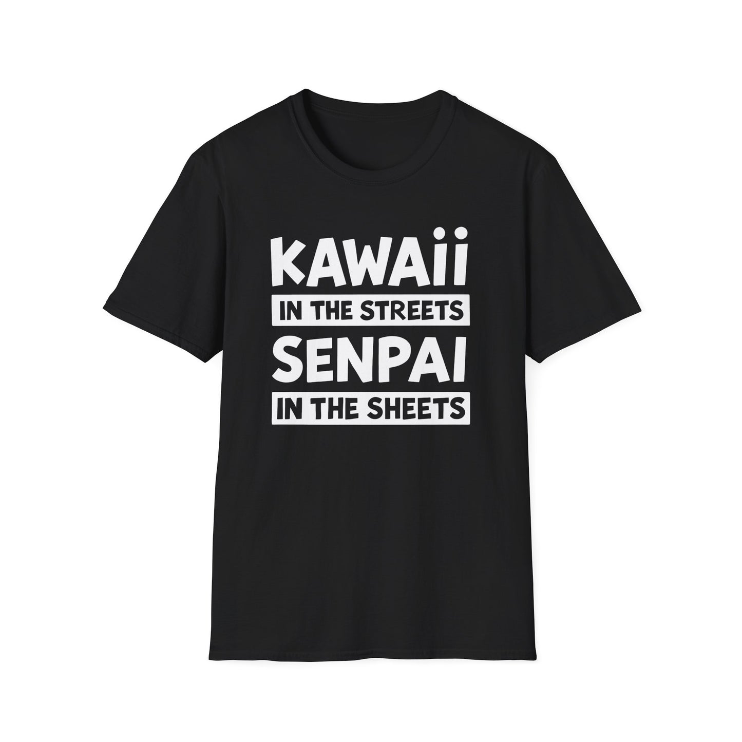 Senpai In The Sheets - Funny Anime Tee