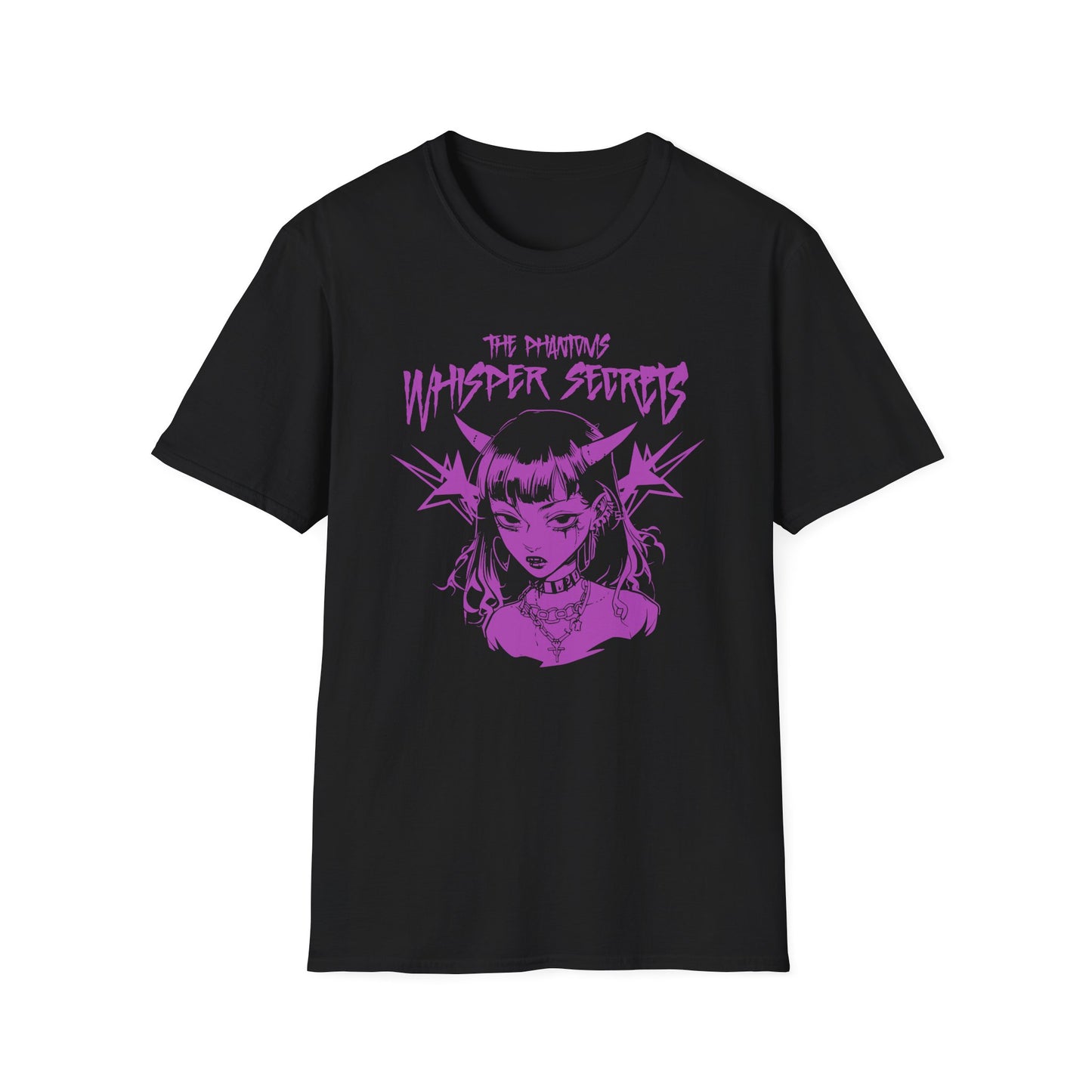 The Phantoms Whisper Secrets Japan Anime Manga Style T-Shirt