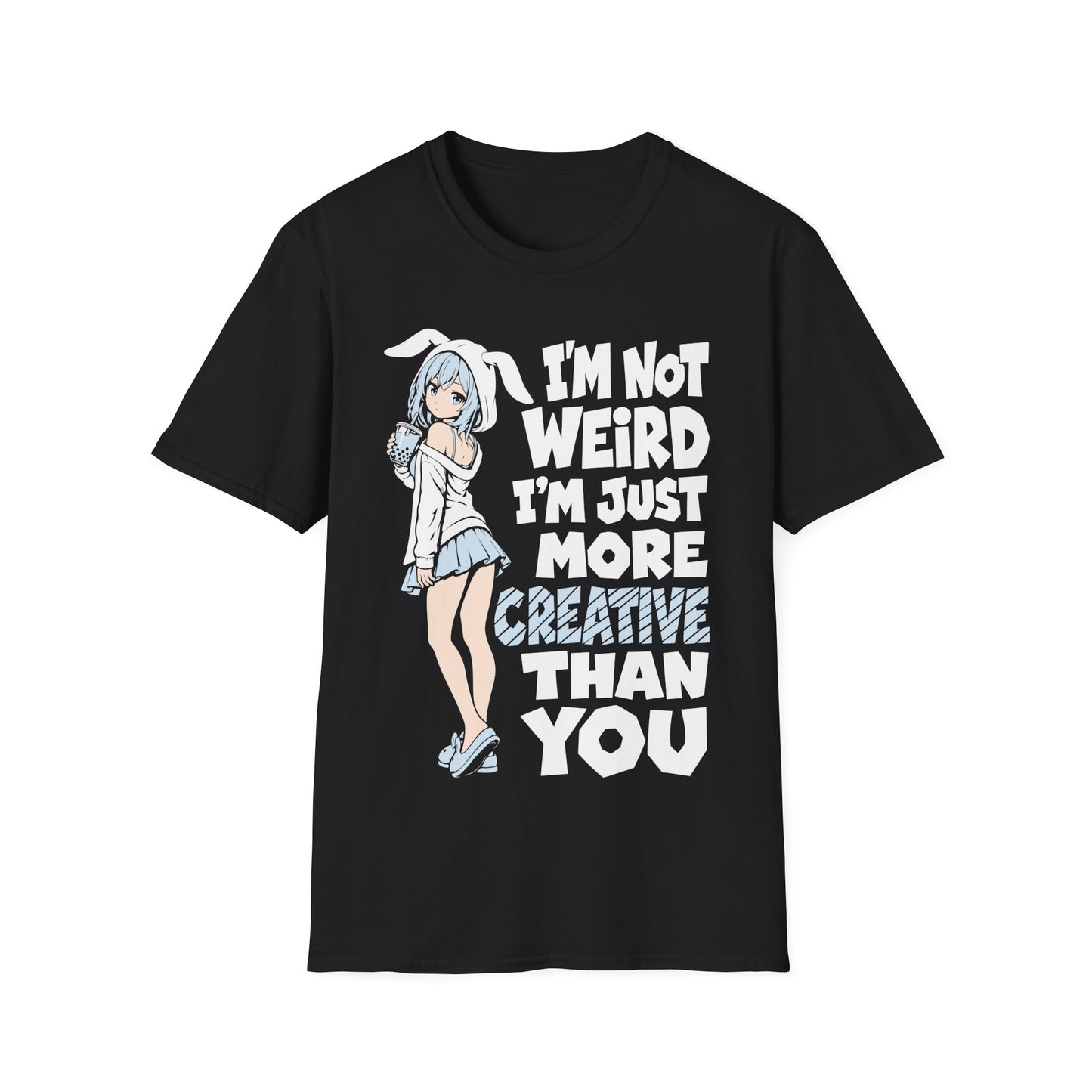 Copy of Not Weird Creative - Cool Kuudere Anime Shirt