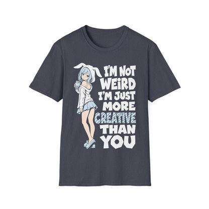 Not Weird Creative - Cool Kuudere Anime Shirt
