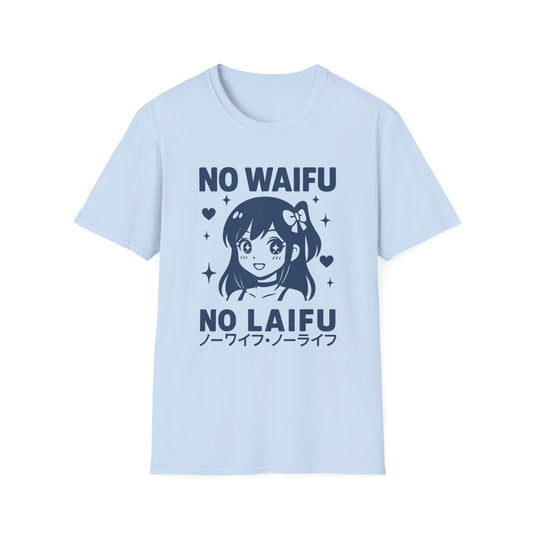 No Waifu No Laifu With Anime Girl Japan Pop T-Shirt