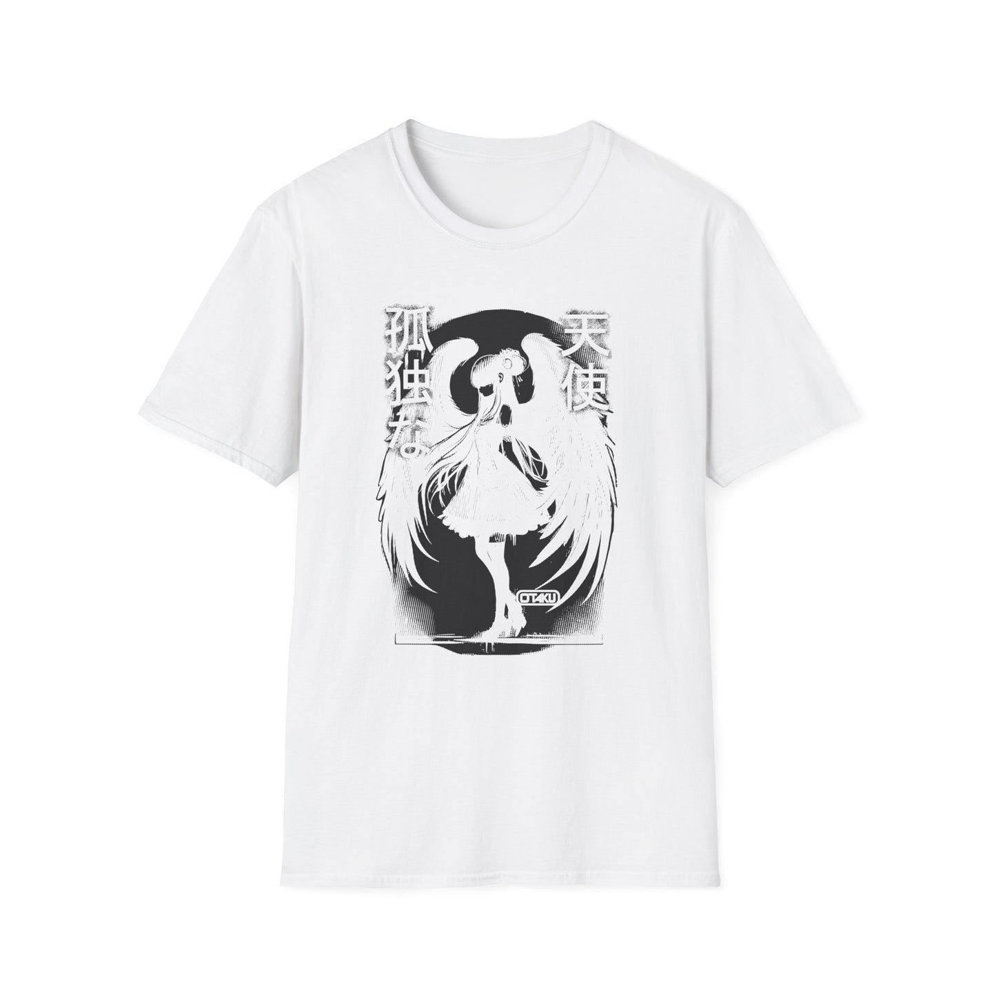 Lonely Angel Anime Japan Fan with Otaku Design T-Shirt