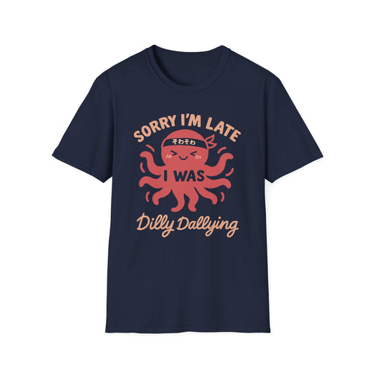 Dilly Dallying - Cute Octopus T-Shirt
