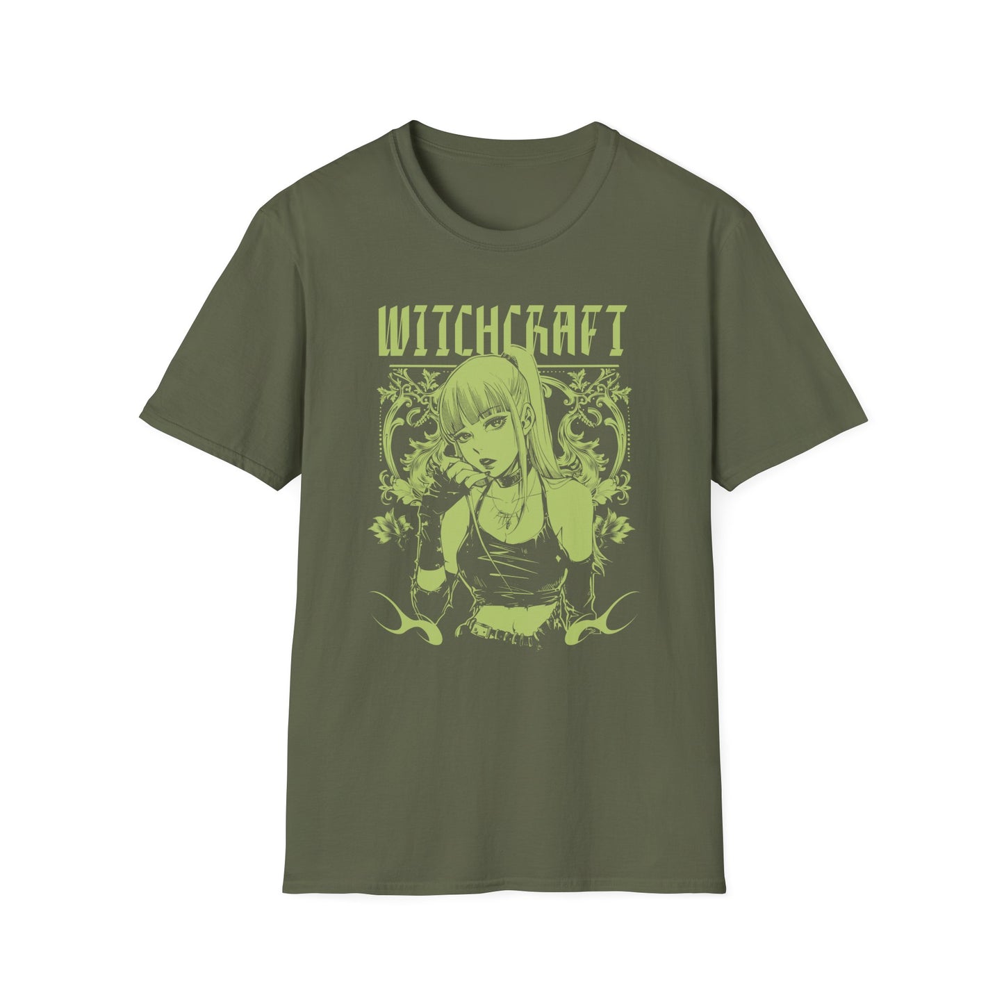 Witchcraft Anime Girl Illustration Style Japan T-Shirt