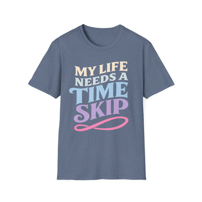 Anime Time Skip - Funny T-Shirt