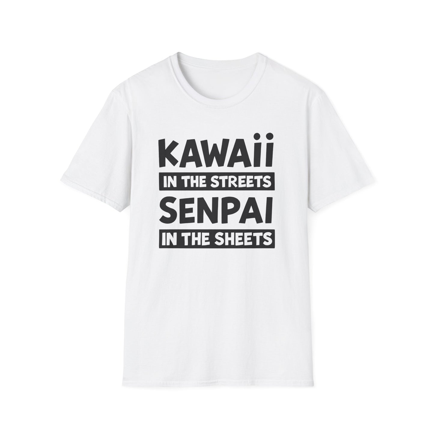 Senpai In The Sheets - Funny Anime Tee