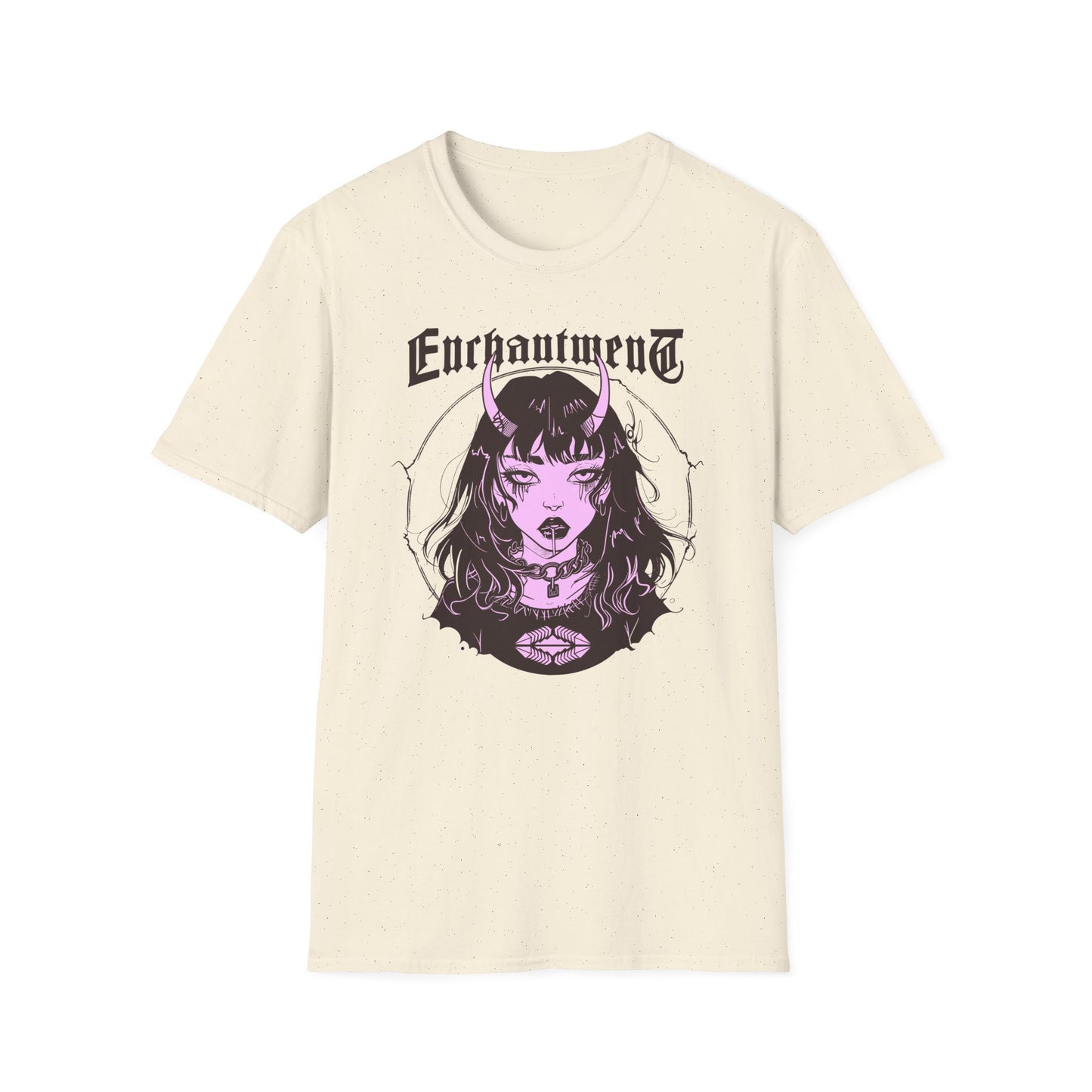 Enchantment Anime Girl Graphic Occult Design Otaku Streetwear T-Shirt