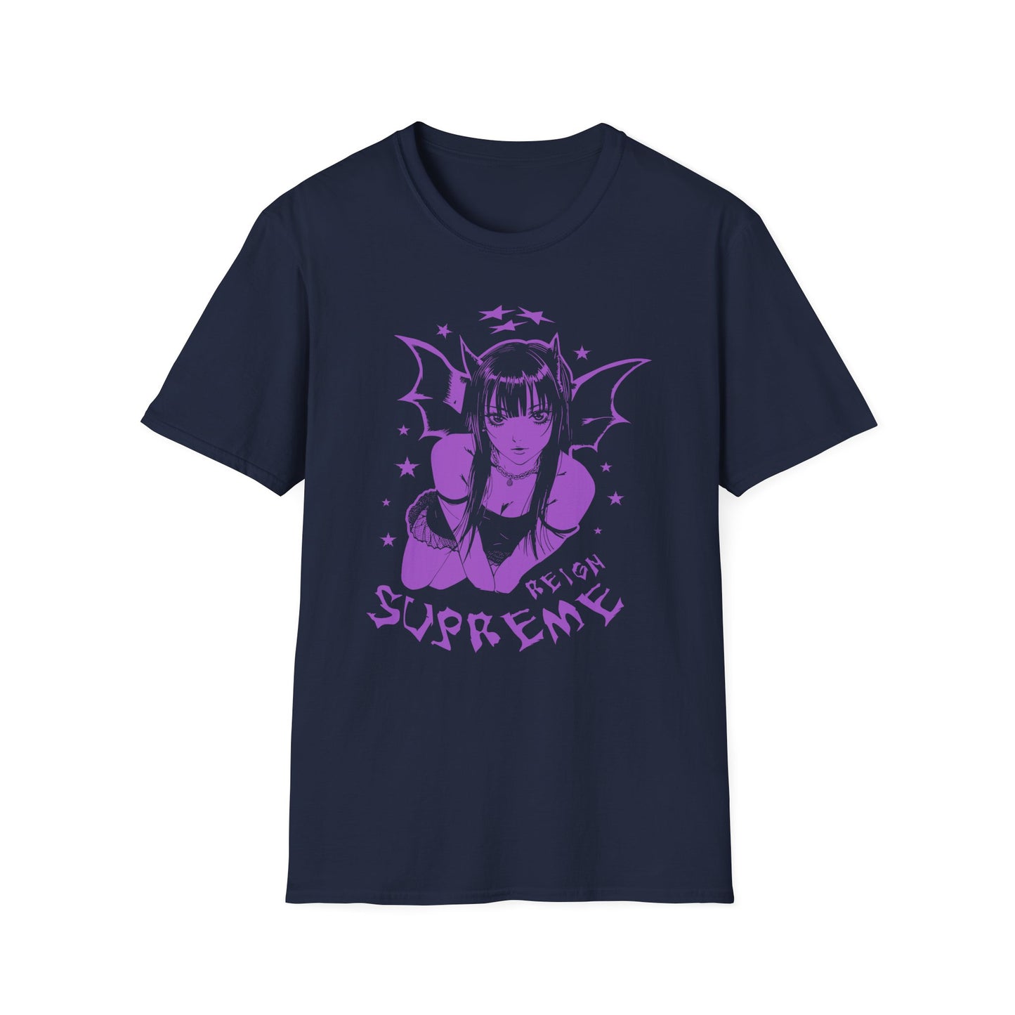 Reign Supreme Devilish Girl Anime Graphic Design T-Shirt