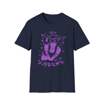 Reign Supreme Devilish Girl Anime Graphic Design T-Shirt