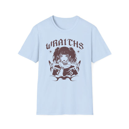 Wraiths Anime Girl Emo Aesthetic Japan Style Manga T-Shirt