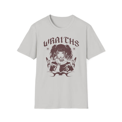 Wraiths Anime Girl Emo Aesthetic Japan Style Manga T-Shirt