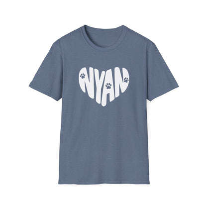 Nyan Heart - Cute Cat Lover Tee