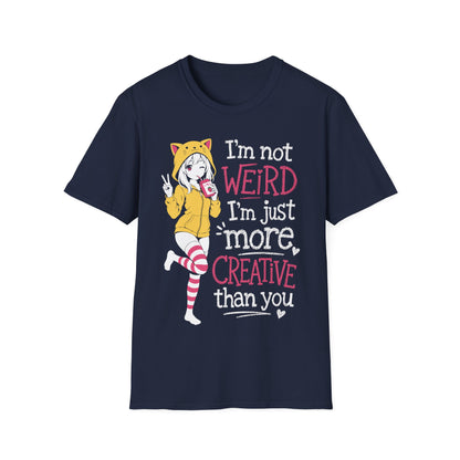 More Creative Anime Fan - Cat Girl Strawberry Shirt