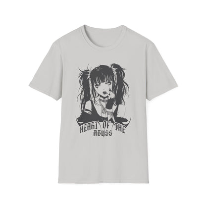 Heart Of The Abyss Sad Anime Girl Otaku Japan Fan T-Shirt