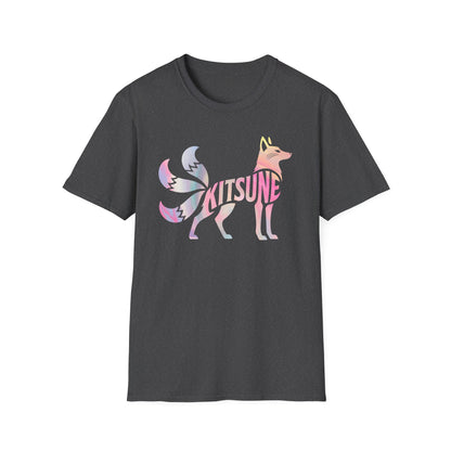 Kitsune Nine Tailed Fox Japanese Anime Spirit T-Shirt
