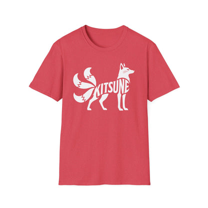 Kitsune Nine Tailed Fox Japanese Anime Spirit T-Shirt
