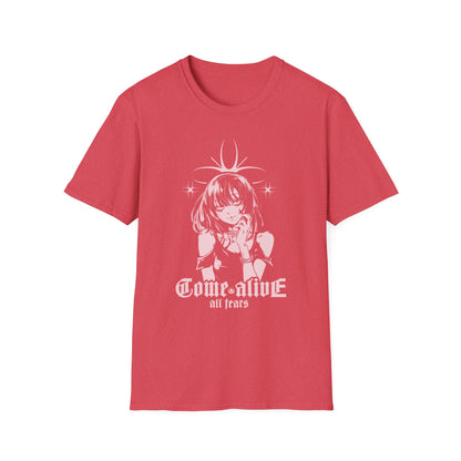 All Fears Come Alive Anime Style Graphic Design T-Shirt
