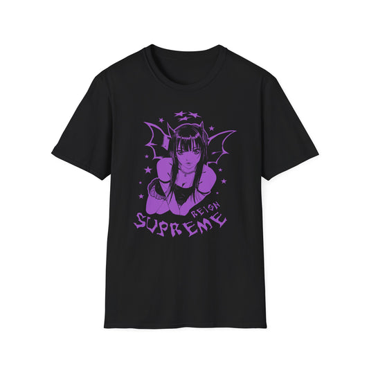 Reign Supreme Devilish Girl Anime Graphic Design T-Shirt