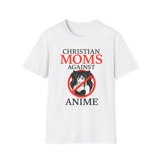 Christian Moms Against Anime Funny Otaku Japan T-Shirt